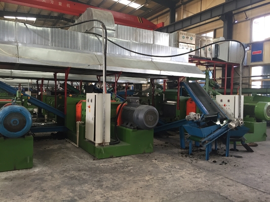 satın al CE Geri Kazanılmış Kauçuk Makinesi Atık Lastik Geri Dönüşüm Makinesi Kauçuk Kırma online manufacture