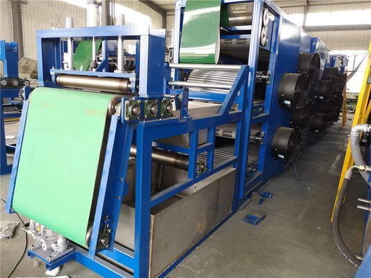 İyi fiyat PLC Otomatik Batch Off Kauçuk Soğutma Makinesi 3-16mm Kauçuk Yaprak Kalınlığı için 1000-2000m Asma Yüksekliği ile çevrimiçi