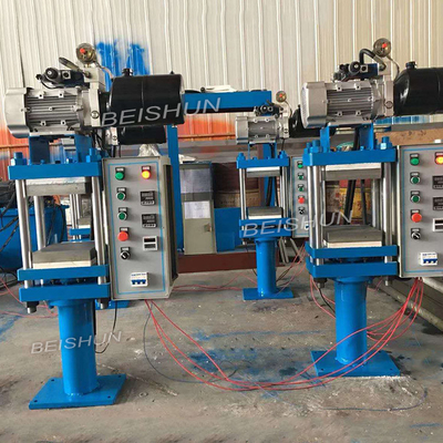 satın al PLC Sütun Tipi Kauçuk Yapma Makinesi Lab Kauçuk Vulkanize Pres Makinesi online manufacture