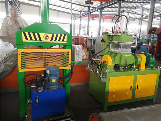 satın al Dikey Kauçuk Kesme Makinası Hidrolik Balya Kesme Makinası online manufacture