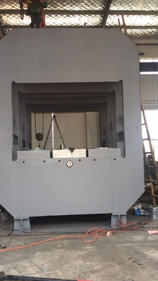 satın al Sıcaklık Aralığı 0-300 ℃ ile kauçuk konveyör bant / kauçuk levha Vulkanize Pres Makinesi online manufacture