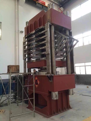 satın al EVA Kauçuk Levha Üretimi İçin Çok Katmanlı Kauçuk Vulkanizasyon Pres Makinesi online manufacture