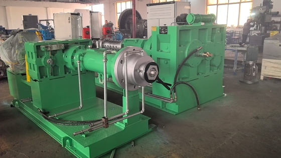 satın al Motosiklet iç boru üretim hattı için 150mm sıcak besleme ekstrüder online manufacture