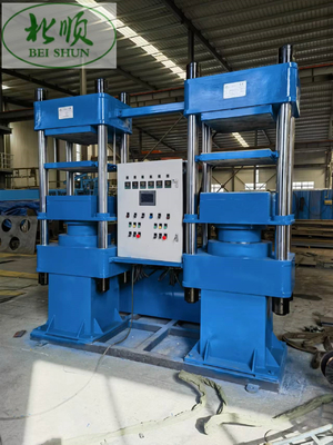 satın al Düz kauçuk vulkanize baskı makinesi elektrikli ısıtma veya buhar ısıtma online manufacture