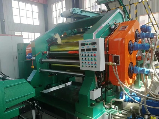 satın al 200-500 mm çaplı rulolar ile PLC kontrollü kauçuk kalenderleme makinesi online manufacture