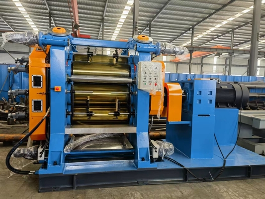 satın al PLC Kontrol 4 Roll Kauçuk Kablo Kumaş Kalender Makinesi online manufacture