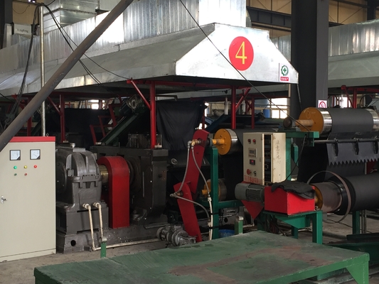 satın al 55 - 150KW Geri dönüştürülmüş kauçuk için atık lastik geri dönüştürme tozu makinesi 600-2000kg/saat çıkış online manufacture