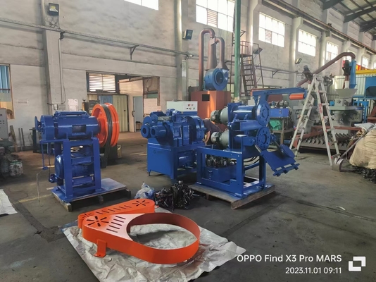 satın al Yarım Otomatik Lastik Halkası Lastik Çizgi Lastik Blok Kesme Makinesi Üç Entegre online manufacture