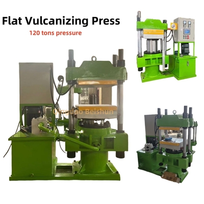 satın al 120 Ton Çaplama Gücü Elektrik Isıtma Yatay Vulkanlaştırma Basıncı Yürütücü Kauçuk Keramik Parçaların Üretimi İçin online manufacture