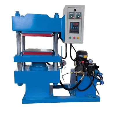 satın al PLC Dokunmatik Ekran Düz Vulkanize Makinesi NBR FKM Silikon Dükkanları İçin 80 Ton Düğme Gücü online manufacture