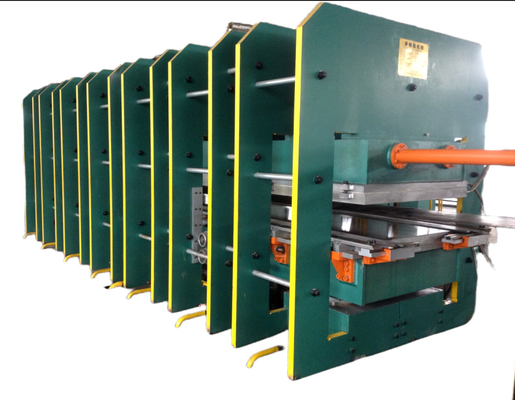 satın al Yapılandırılabilir Vulkanizing Press PLC Kontrol Sistemiyle Kauçuk Sabun Kumaş Kumaş Taşıyıcı Kemeri Üretim Makinesi online manufacture