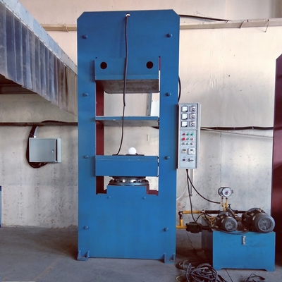 satın al Kauçuk Katı Lastik İmalat Makineleri - 100 Ton Çift Çalışma Katmanlı Sıcak Pres Makinesi - Kauçuk Tekerlek Üretim Ekipmanı online manufacture