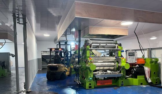 İyi fiyat XK-550 Tipi Kauçuk Karıştırma Mühürü, 100 kg parti kapasitesi ve 1500 mm rulo çalışma uzunluğu çevrimiçi