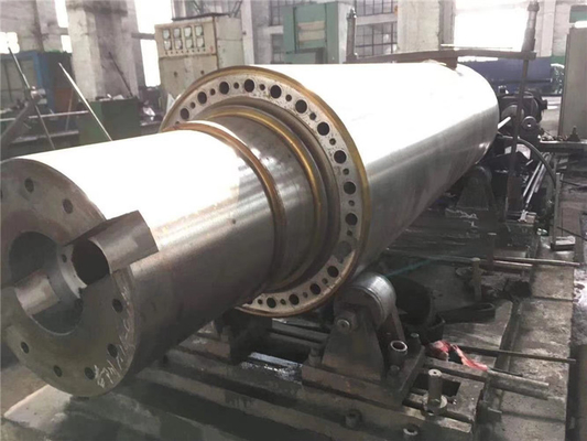 Sfero Döküm Kauçuk Makine Parçaları Dövme Çelik Mil Yüksek Hızlı Çelik Rulo