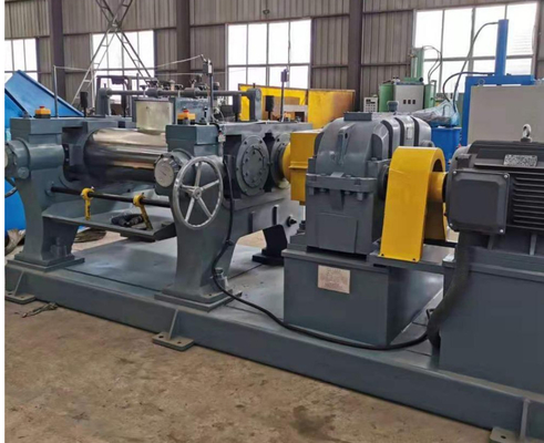 PLC Kontrol Sistemli ve V Kayışlı Makaralı Tahrikli Endüstriyel Kauçuk Karıştırma Makinesi