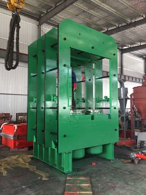 İyi fiyat Ağır Görevli Çerçeve Tipi Büyük Kauçuk Yağ Dükkanları Üretimi için Hidrolik Kauçuk Vulkanlaştırma Baskı Makinesi çevrimiçi