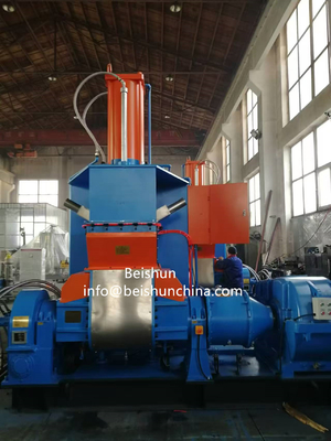 110KW 75L Kesme Rotoru Kauçuk Malzemesinin Karıştırılması İçin Kauçuk Dahili Karıştırıcı