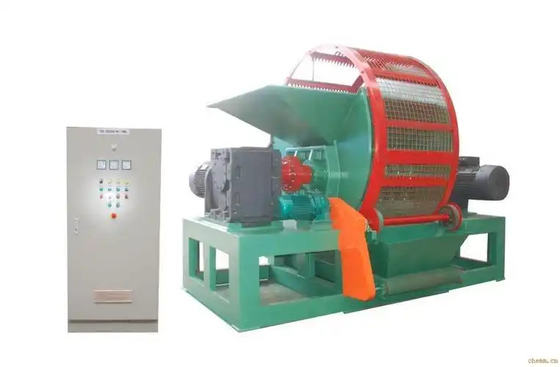 PLC kontrolü ve DC53 tipi ezme bıçağı ile Otomatik Çöp Lastik Ezme Tesisi