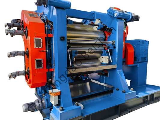 Düzenlenebilir Rol hızı 2 3 4 1000mm Rol uzunluğu ile Rol kauçuk kalender