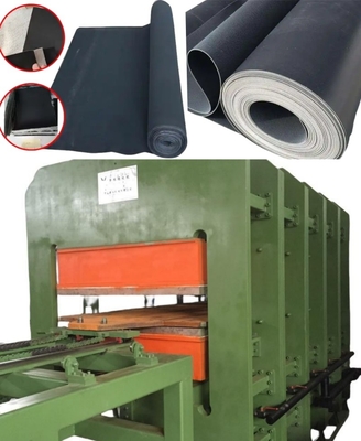 Kauçuk Çerçeve Düz Plak EPDM Kauçuk su yalıtım malzemeleri üretimi için hidrolik vulkanize baskı