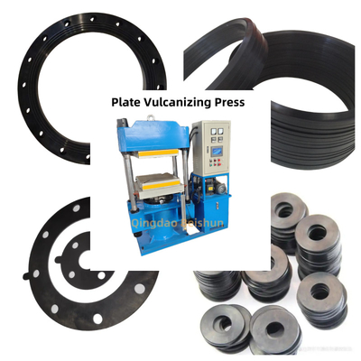 CE Sertifikalı Avrupa Standart Kauçuk Plakası Vulkanik Baskı Platformu Boyutu 400×400mm PLC tarafından Otomatik Kontrol