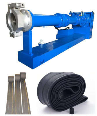 İyi fiyat 55kw XJP-120 Model Lastik Sıcak Besleme Ekstrüzörü Lastik Çaprakları için Lastik Ekstrüzyonu ve İç Tüp Üretimi çevrimiçi