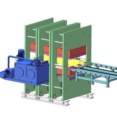İyi fiyat Çifte Çalışma Katmanı Isı Değiştiricisi Lastik Sıfırlama Şeritleri Elle Kalıp Girişi ve Çıkışı ve 600 * 2000mm Isıtma Plakası Boyutu ile Vulkanlaştırma Makinesi çevrimiçi