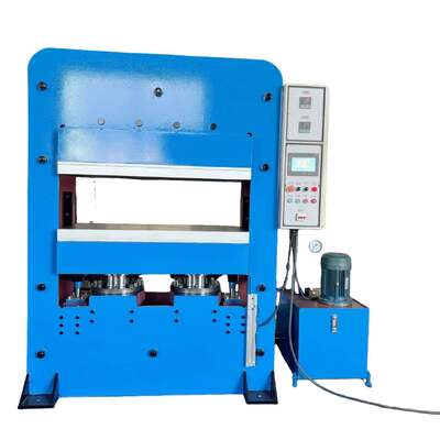 İyi fiyat 1000 × 1000 mm İş masası çerçeve yapısı 400 tonluk hidrolik sistemli düz vulkanize baskı makinesi çevrimiçi