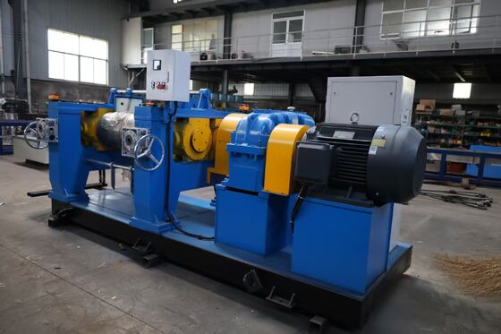 İyi fiyat Otomatik Kauçuk Karıştırma Mühürü Makine, Güvenlik Durdurma Değişimi, Istikrarlı İşlem ve Endüstriyel Kullanım için Soğutulmuş Demir Roleri çevrimiçi