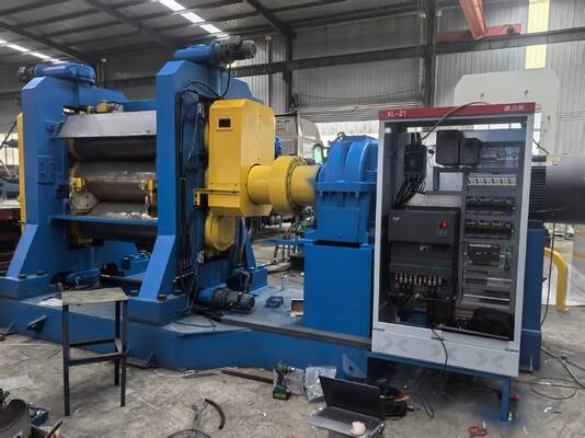 İyi fiyat Automatic PLC High-quality 3-roll Rubber Calenders Are Used In Motorcycle Tyre Tread Production Lines. çevrimiçi