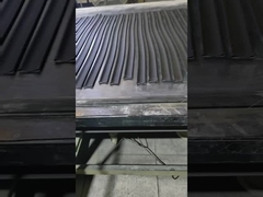 Yarım otomatik motosiklet iç borusu sıcak besleme ekstrüzyon soğutma hattı