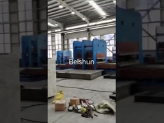 2000mm Genişliği Tambur Tipi Kauçuk Vulkanlaştırma Baskı Makinesi Taşıyıcı Kemer Üretimi